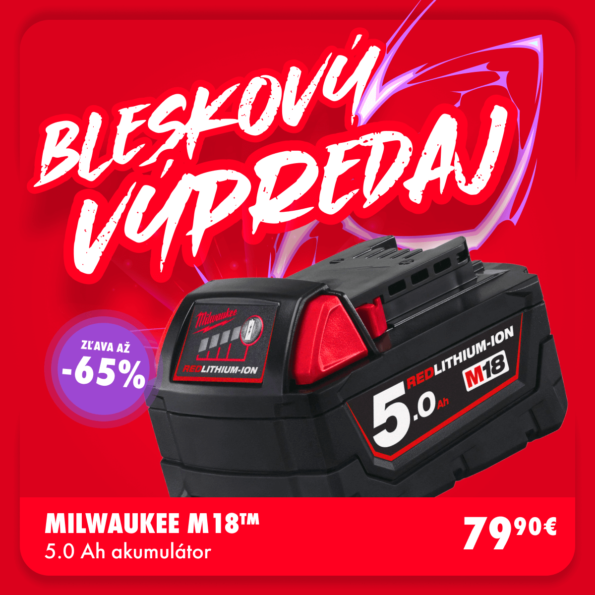 Bleskový výpredaj